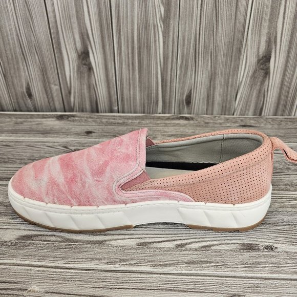 Karl Lagerfeld Paris Suede Slip On Sneakers Shoes-Pink Tie Dye - Men\'s Size 9NEW main image 10